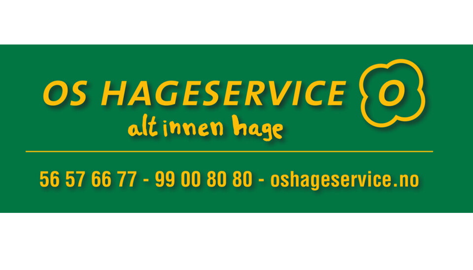 OS HAGESERVICE Os hageservice logo/ marked