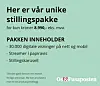 stillingspakke