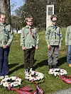 Os KFUK/KFUM-speidarar, 8. mai Minneparken