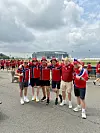 Fotball-VM Norge-Brasil, MetLife Stadium, Frank André Svendsen, Esben Borgen Nordtveit, Torkel Hjartnes,