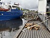 Uhell fraktebåt Os hamn